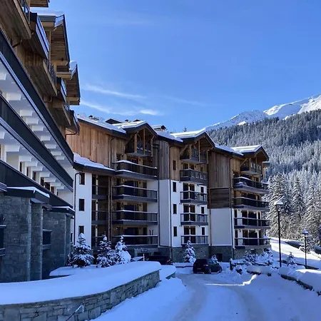 Apartamento Residence Ariondaz Hellebore - Superbe Appartement Haut De Gamme Et Ski-In Mae-4714