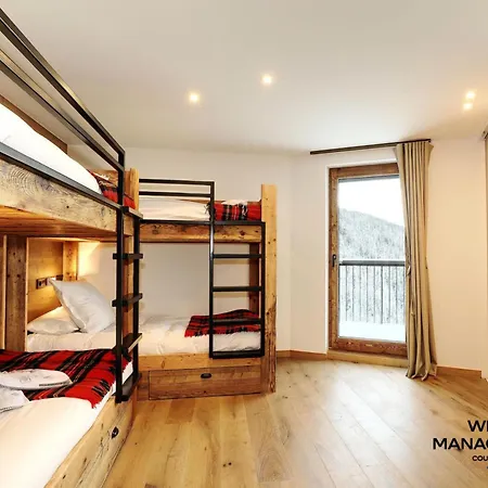 Apartamento Residence Ariondaz Hellebore - Superbe Appartement Haut De Gamme Et Ski-In Mae-4714 *